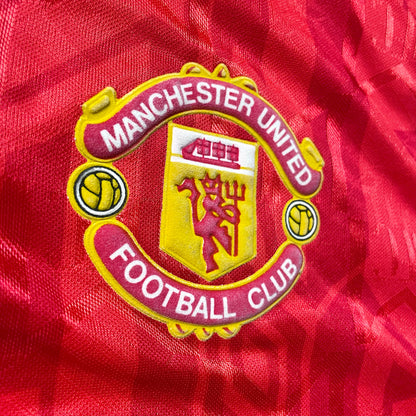 【正規品1992-1994 UMBRO Manchester United home】