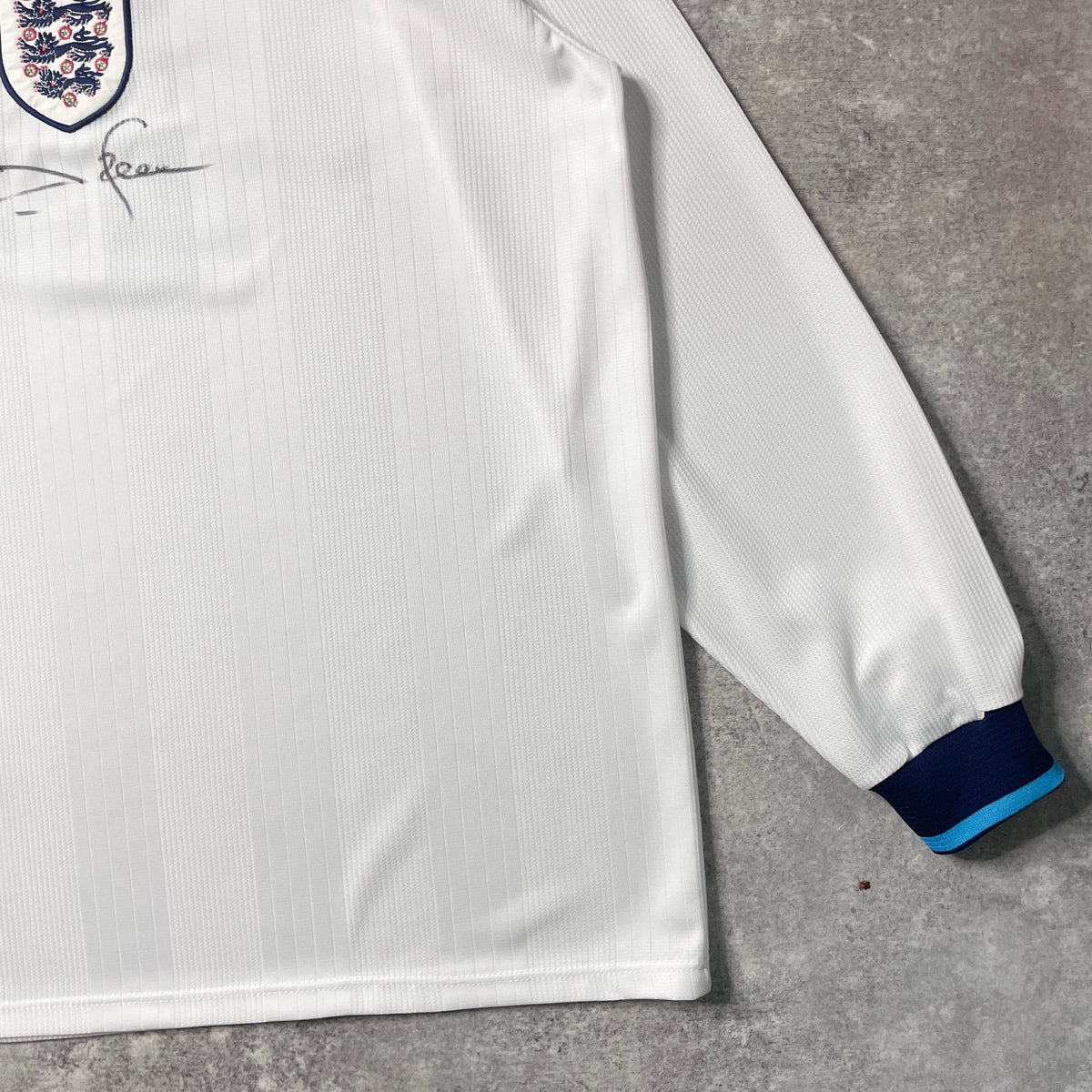 【正規選手支給品1995(-1997) UMBRO England home L/S Pearce #3】