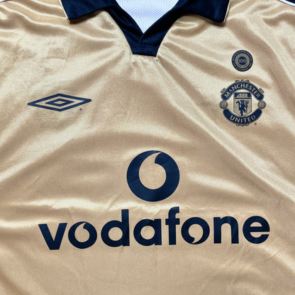 【正規品2001-2002 UMBRO Manchester United 100th】