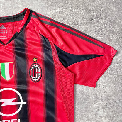 【BNWT正規品2004-2005 adidas AC Milan home MALDINI #3】