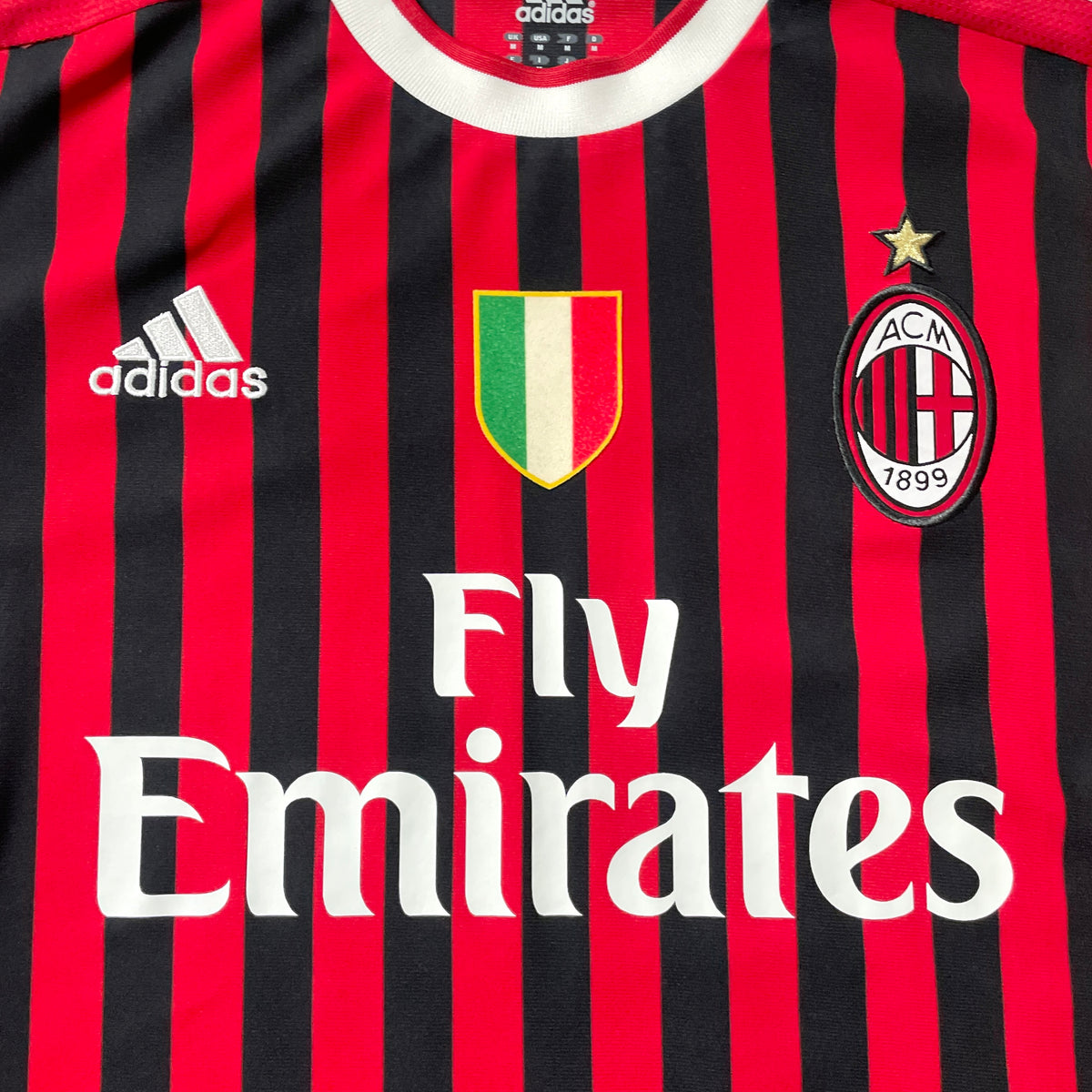 【正規品2011-2012 adidas AC Milan home PRINCE #27】