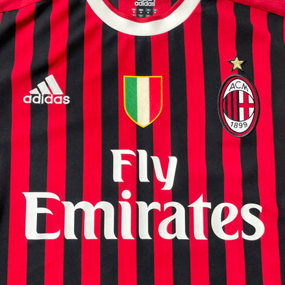 【正規品2011-2012 adidas AC Milan home PRINCE #27】