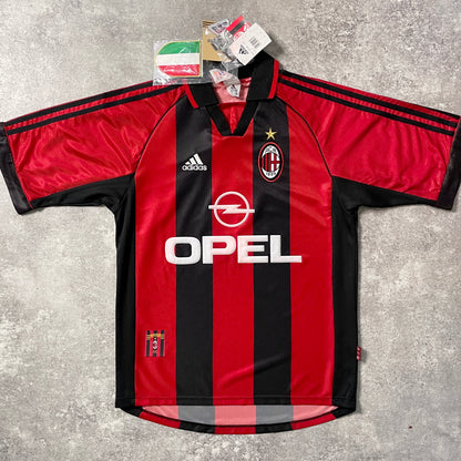 【BNWT正規品1998-1999 adidas AC Milan home ALBERTINI #4】