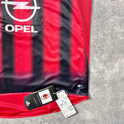 【BNWT正規品2004-2005 adidas AC Milan home MALDINI #3】