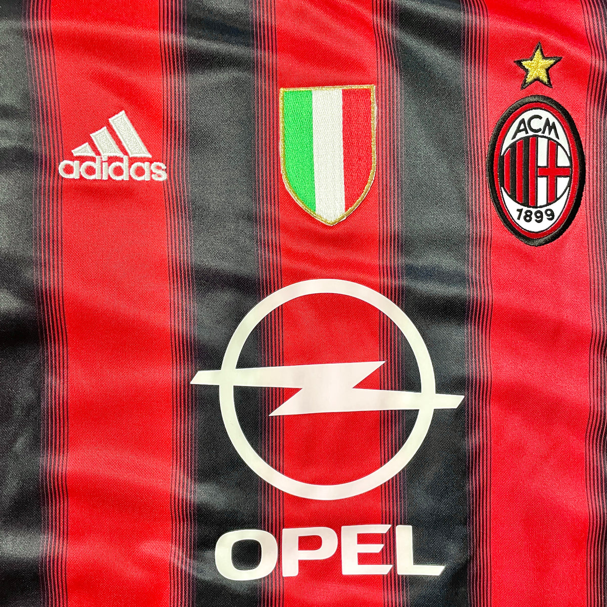 【BNWT正規品2004-2005 adidas AC Milan home MALDINI #3】
