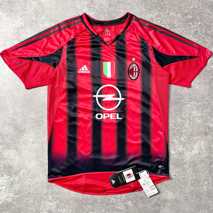 【BNWT正規品2004-2005 adidas AC Milan home MALDINI #3】