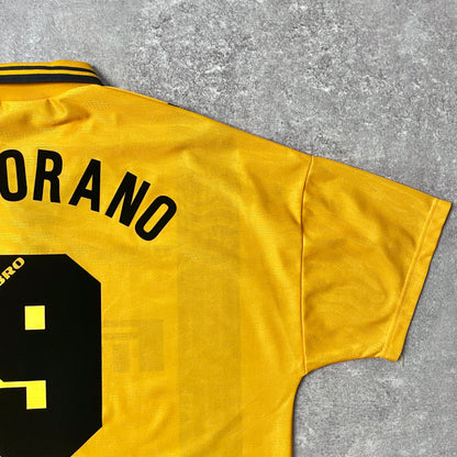 【正規品1996-1997 UMBRO Inter Milan 3rd ZAMORANO #9】