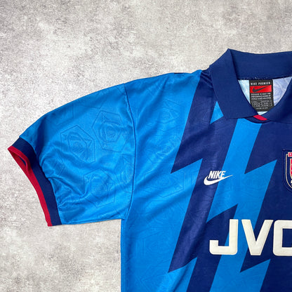 【正規品1995-1996 NIKE arsenal away BERGKAMP #10】