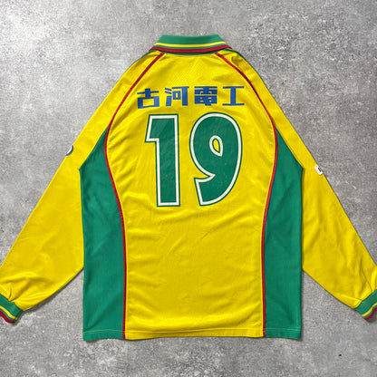 【正規選手実使用品1999-2000 MIZUNO JEF United CHIBA home L/S #19】