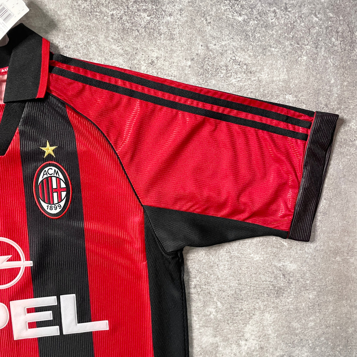 【BNWT正規品1998-1999 adidas AC Milan home ALBERTINI #4】