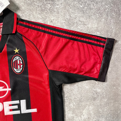 【BNWT正規品1998-1999 adidas AC Milan home ALBERTINI #4】