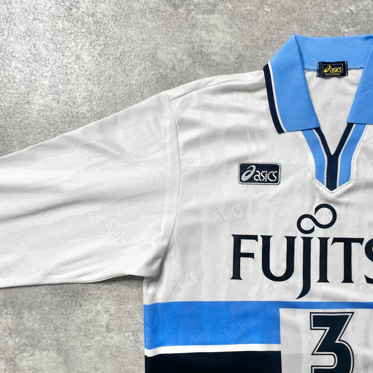 【正規選手支給品1999-2003 asics KAWASAKI Frontale away L/S #3】