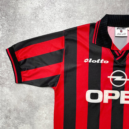 【正規品1997-1998 Lotto AC Milan home shirt】