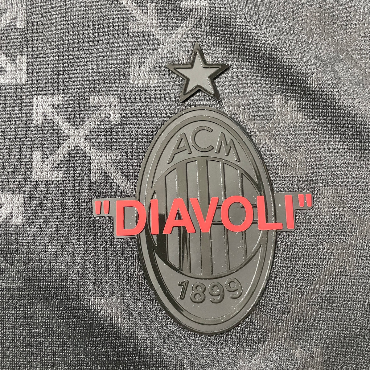 【正規品2024-2025 adidas Off White AC Milan 4th shirt】