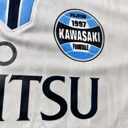 【正規選手支給品1999-2003 asics KAWASAKI Frontale away L/S #3】