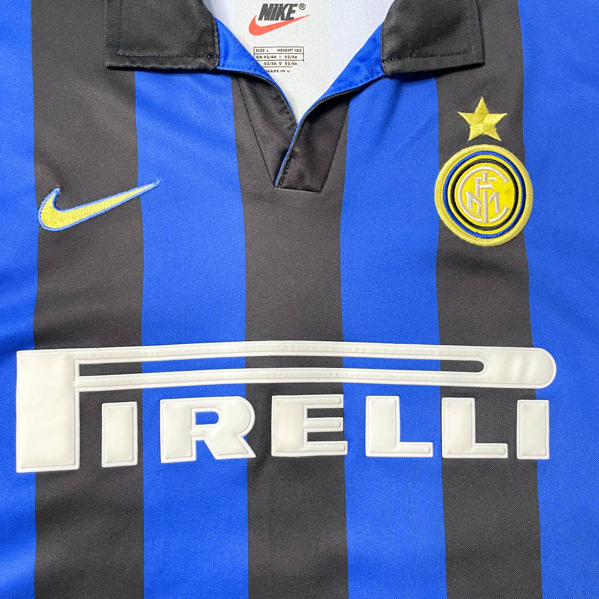【正規品1998-1999 NIKE Inter Milan R.BAGGIO #10】