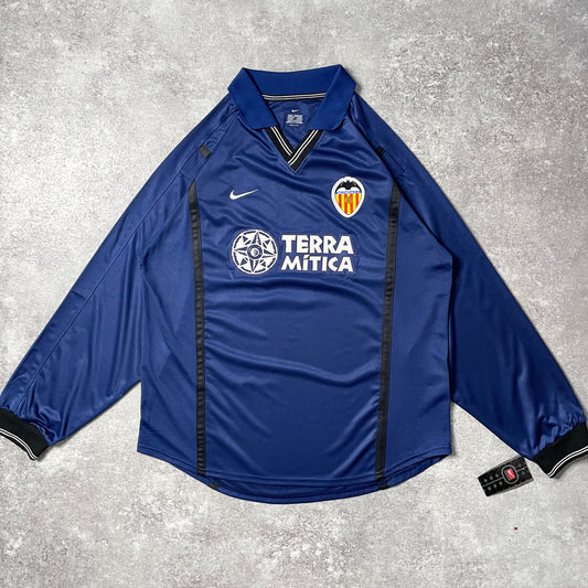 【BNWT正規選手支給品2000-2001 Valencia away L/S #11】