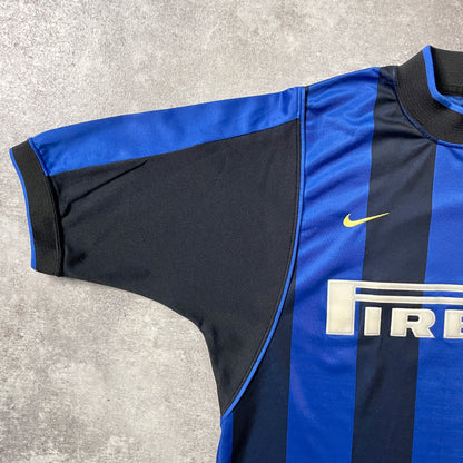 【正規品2000-2001 NIKE Inter Milan home Ronaldo #9】