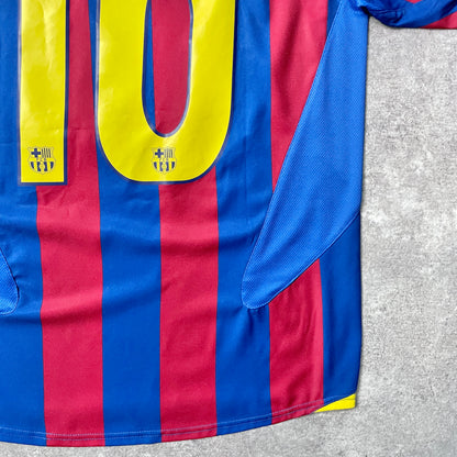 【正規品2005-2006 NIKE FC Barcelona home RONALDINHO #10】