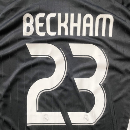 【正規選手支給品2006-2007 adidas Real Madrid away L/S Beckham #23】