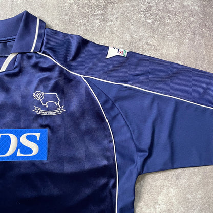 【正規品2000-2001 Derby County L/S KINKLADZE #10】