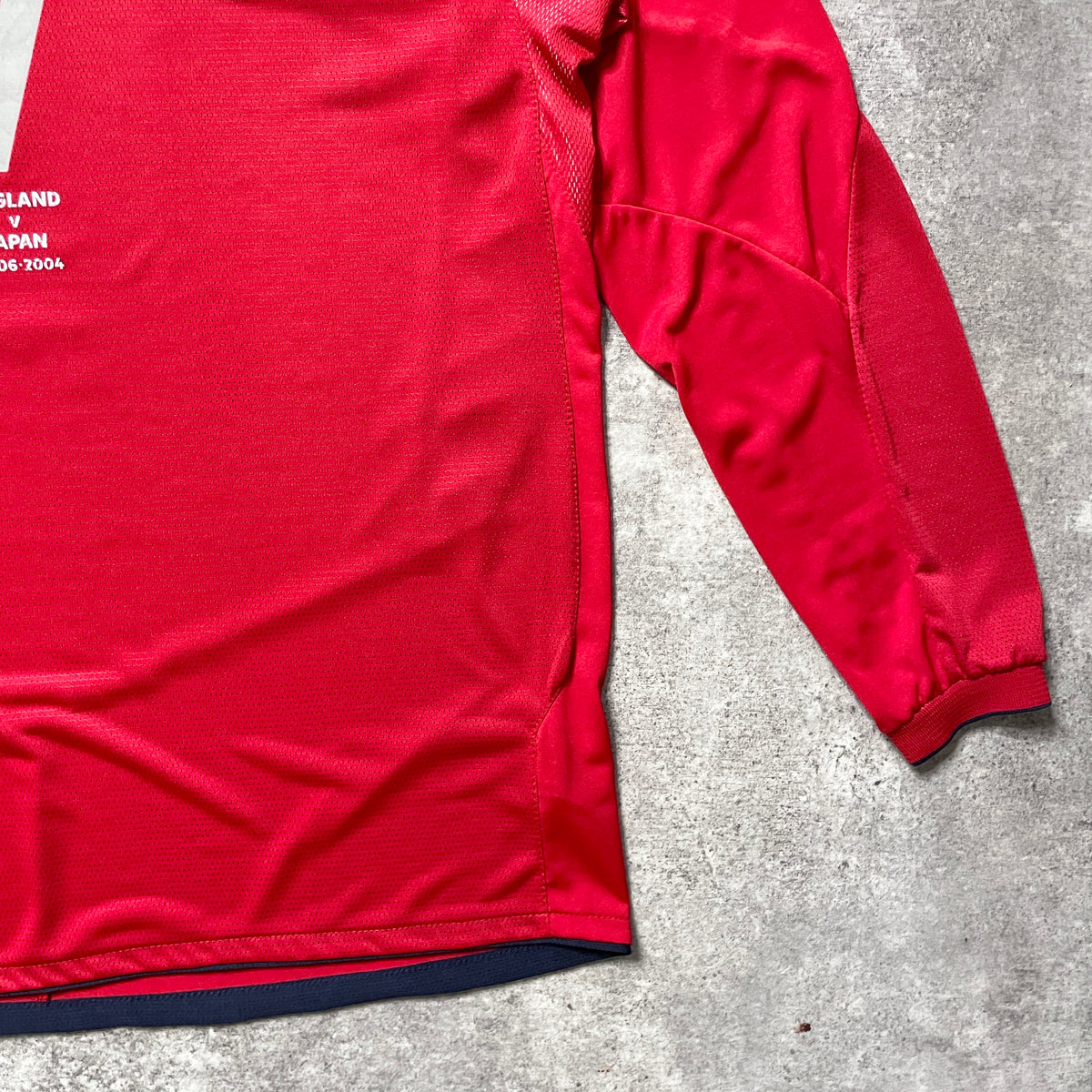 【正規品2004-2006 Umbro England away L/S Beckham #7】