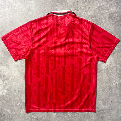 【正規品1992-1994 UMBRO Manchester United home】