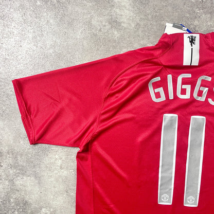 【BNWT正規品2007-2009 NIKE Manchester United UCL home GIGGS #11】