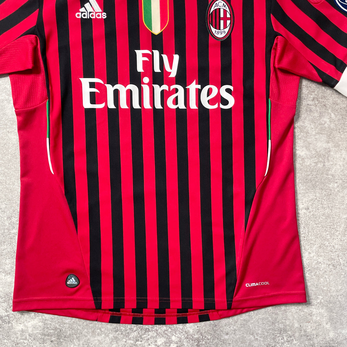 【正規品2011-2012 adidas AC Milan home PRINCE #27】