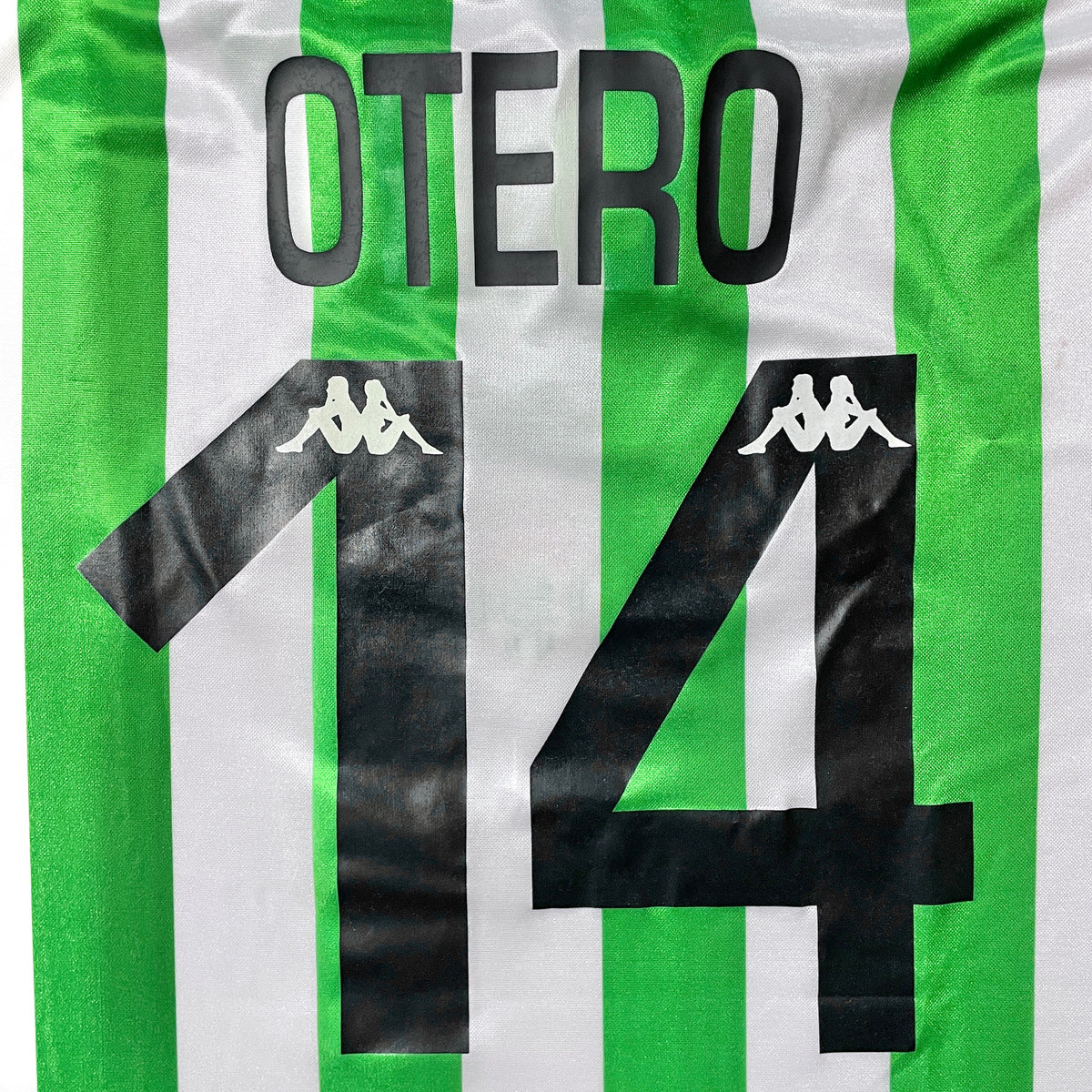 【正規選手実使用品1999-2000 Real Vetis home OTERO #14】