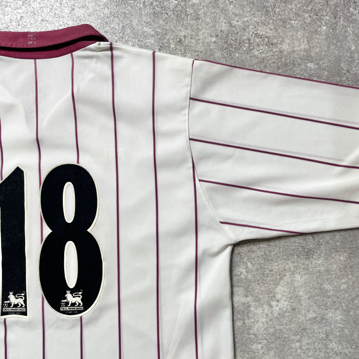 【正規品2002-2003 Fila West Ham United away L/S #18】