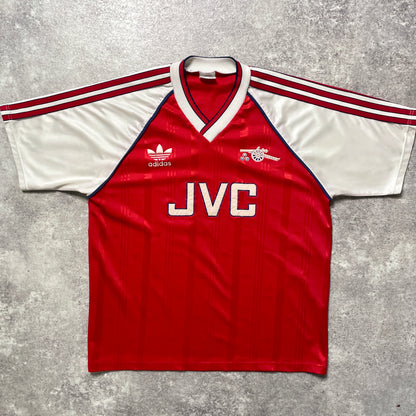 【正規品1988-1990 adidas arsenal home shirt】