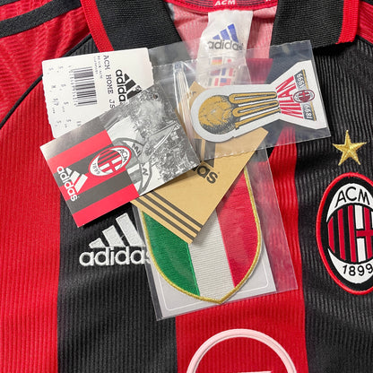 【BNWT正規品1998-1999 adidas AC Milan home ALBERTINI #4】
