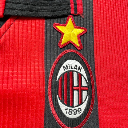 【正規品1997-1998 Lotto AC Milan home shirt】