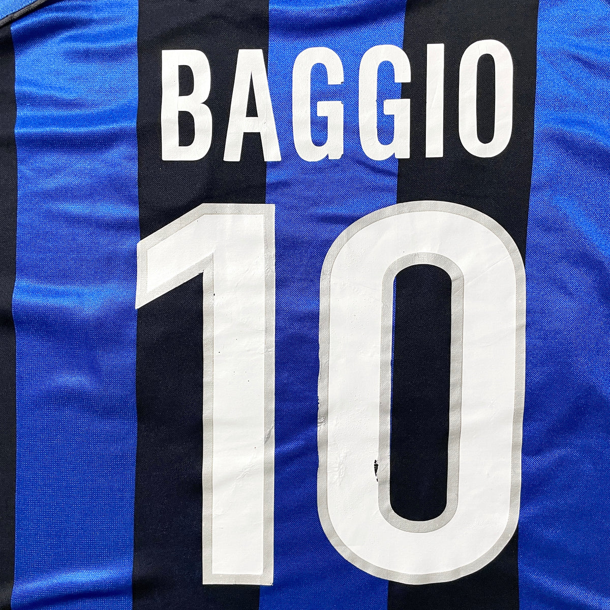 【正規品1999-2000 NIKE Inter Milan home BAGGIO #10】