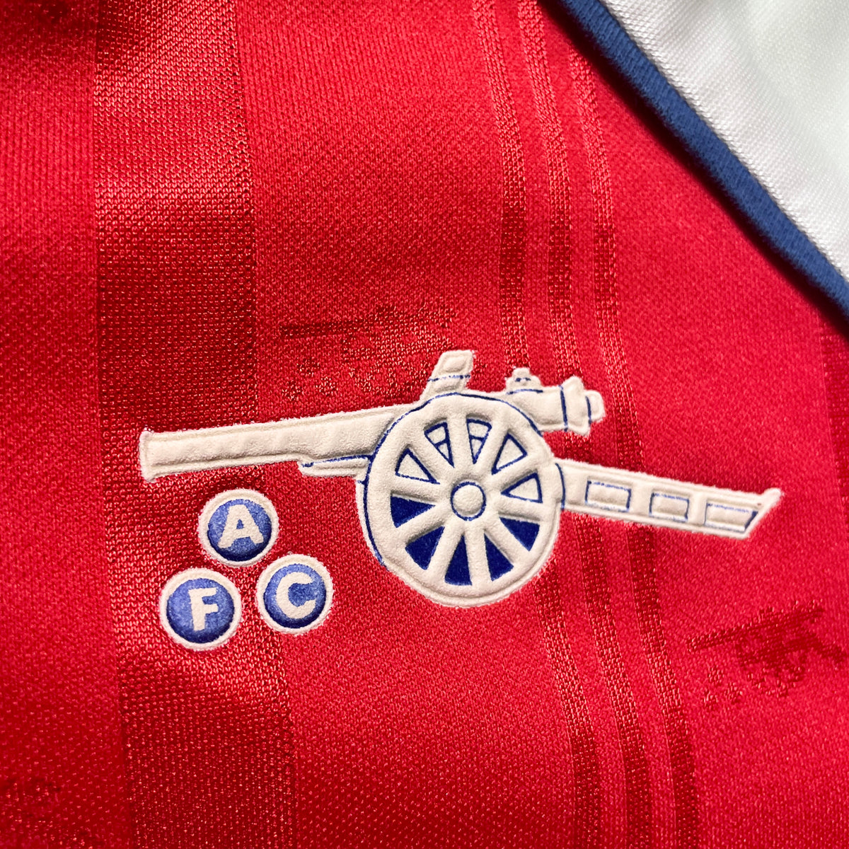 【正規品1988-1990 adidas arsenal home shirt】