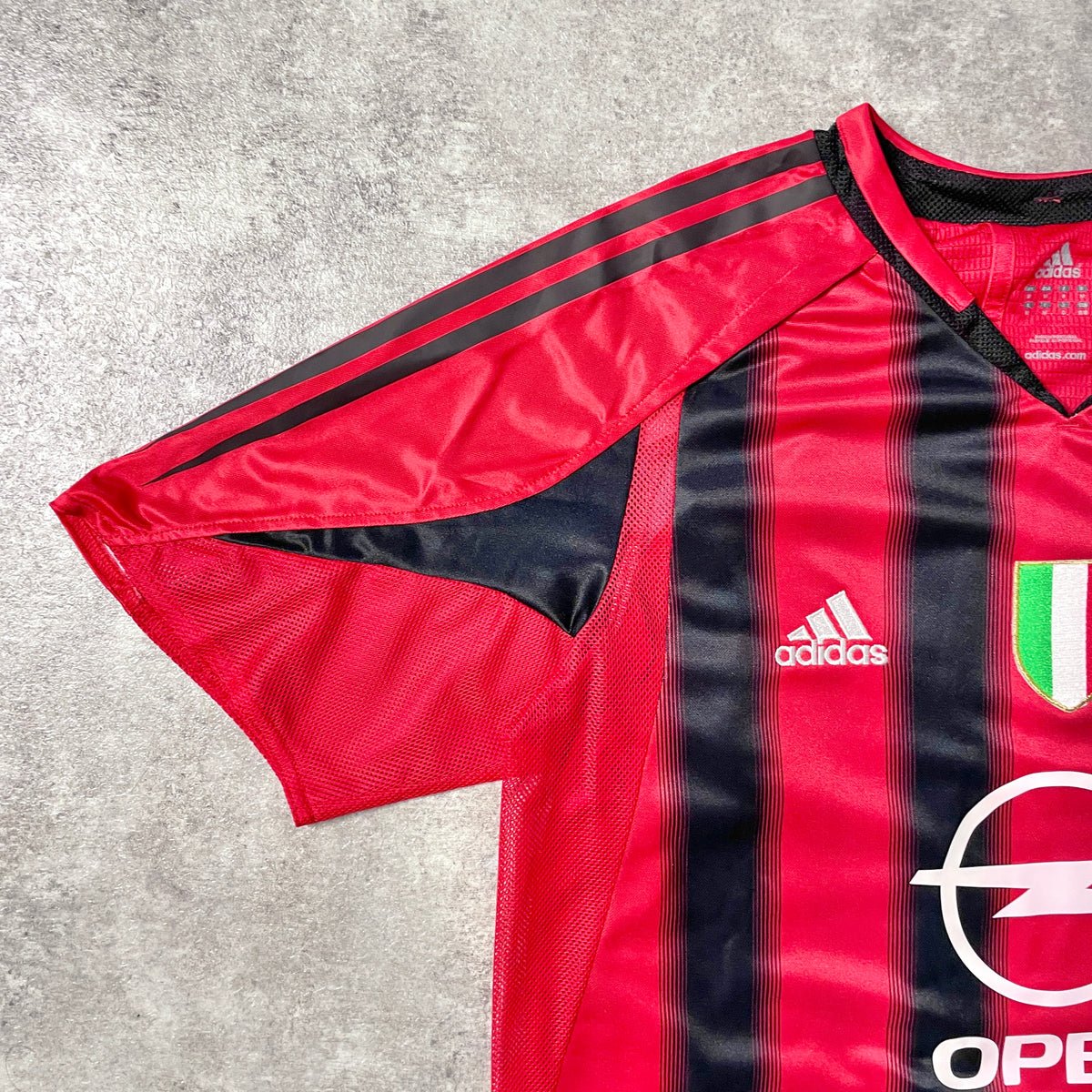 【BNWT正規品2004-2005 adidas AC Milan home MALDINI #3】