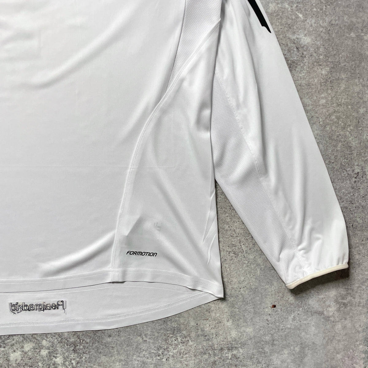 【正規選手支給品2005-2006 adidas Real Madrid home L/S Ronaldo #9】
