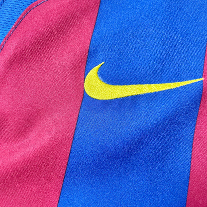 【正規品2005-2006 NIKE FC Barcelona home RONALDINHO #10】