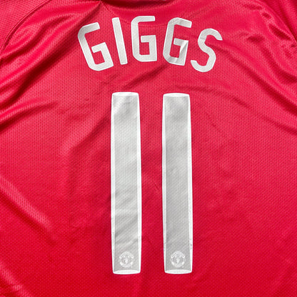 【BNWT正規品2007-2009 NIKE Manchester United UCL home GIGGS #11】
