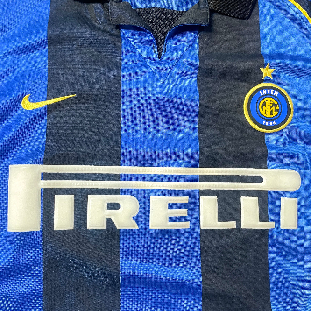 【正規品2001-2002 NIKE Inter Milan home RECOBA #20】