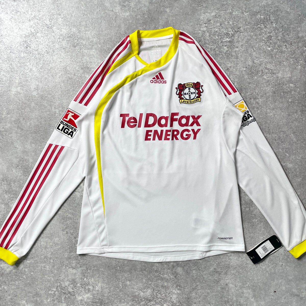 【BNWT正規選手支給品2009-2010 adidas Leverkusen away L/S KROOS #39】