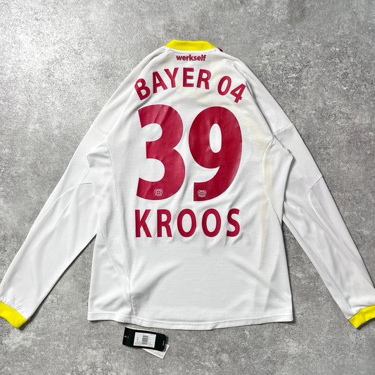 【BNWT正規選手支給品2009-2010 adidas Leverkusen away L/S KROOS #39】