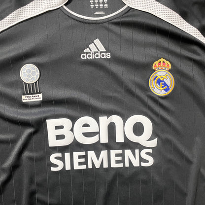 【正規選手支給品2006-2007 adidas Real Madrid away L/S Beckham #23】