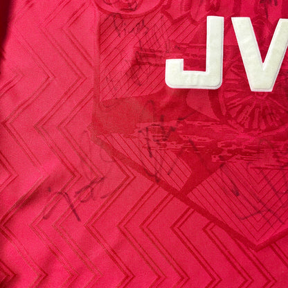 【正規品1996-1998 NIKE Arsenal home L/S shirt 歴代選手サイン入】