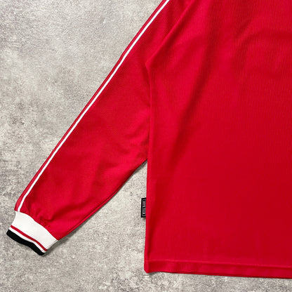 【正規品1998-2000 UMBRO Manchester United home L/S shirt】