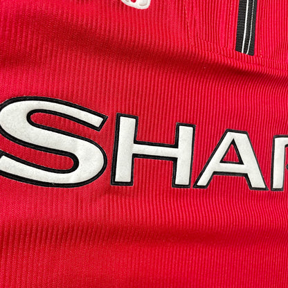 【正規品1998-2000 UMBRO Manchester United home L/S shirt】