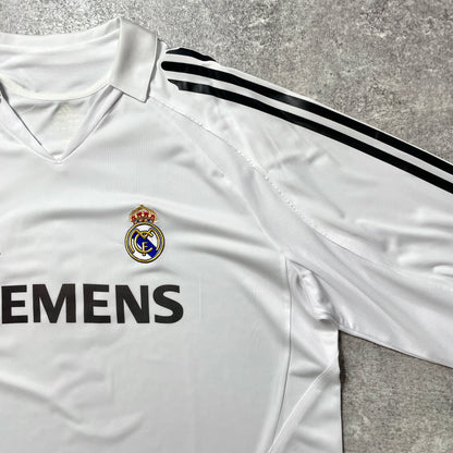 【正規選手支給品2005-2006 adidas Real Madrid home L/S Ronaldo #9】