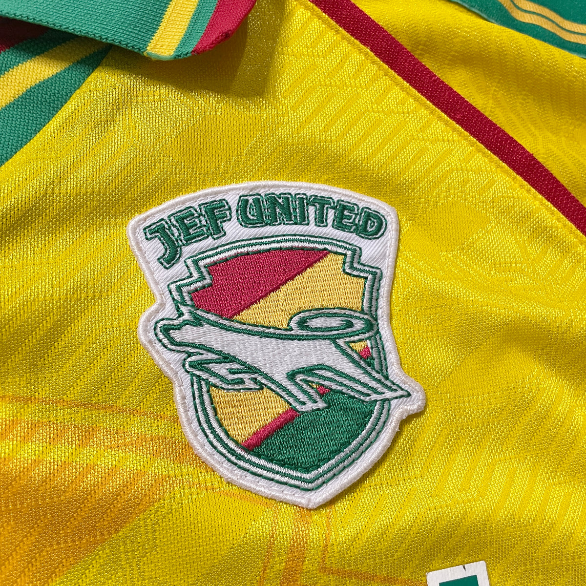【正規選手実使用品1999-2000 MIZUNO JEF United CHIBA home L/S #19】