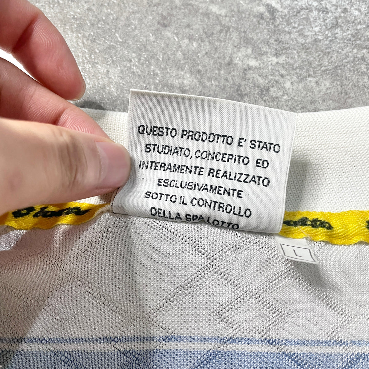 【正規品1998-1999 LOTTO Parma away BUFFON #1】